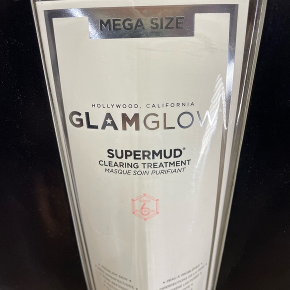🆕GlamGlow SuperMud Clearing Treatment Mega Size Mask 3.5 oz - Picture 2 of 10